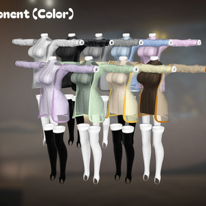 『Winter Sweater In House』 [For 22 Female Avatar] 缩略图 7