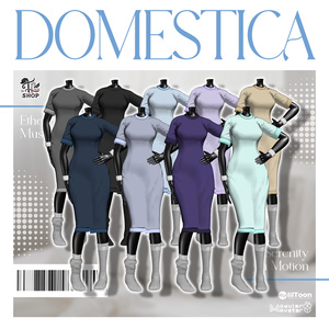 『Domestica』 For 9 Female Avatars 缩略图 5