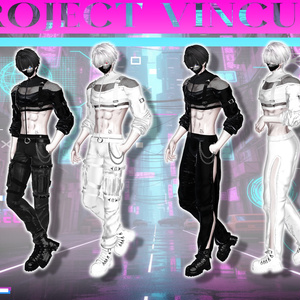 🎉Yuri Update🎉『No. 26-3 / PROJECT : VINCULA』 For 4 Male Avatars 缩略图 2