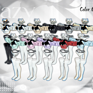『No. 26-5 / Lazy Cloud』 For Female Avatar (12人) 缩略图 16