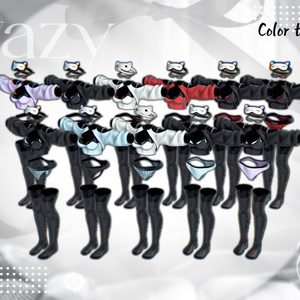 『No. 26-5 / Lazy Cloud』 For Female Avatar (12人) 缩略图 17