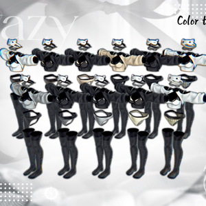 『No. 26-5 / Lazy Cloud』 For Female Avatar (12人) 缩略图 19