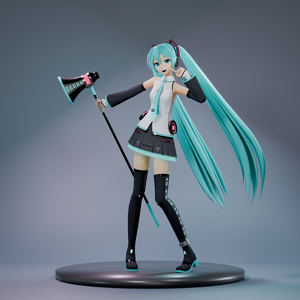 【無料MMD】HBS初音ミク_V4:Remix