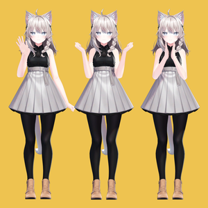 【51〜100名限定 30%OFF】ふにゃオス 基本モーション - Wave / Clap / Point / Cheer Animation Pack
