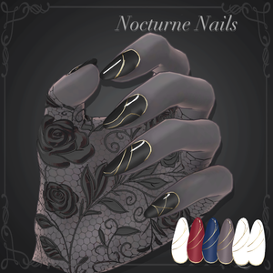 【豺狼】Nocturne Nails－7color Set【ミルティナ】