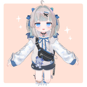 【リュミィ】キャンディ柄服テクスチャ【デフォルト衣装用テクスチャ】 缩略图 2