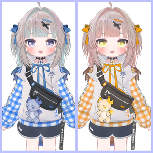 【リュミィ】かわいいチェック【デフォルト衣装用テクスチャ】 缩略图 3