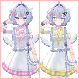 【カプリィナ】チェック柄セーラー【デフォルト衣装用テクスチャ】 缩略图 5