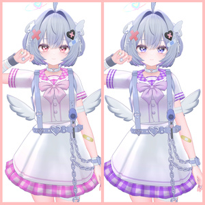 【カプリィナ】チェック柄セーラー【デフォルト衣装用テクスチャ】 缩略图 6