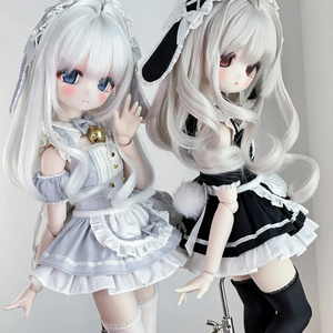1/4ドールヘッド imomodoll MIKO カスタムヘッド セミホワイト肌＋