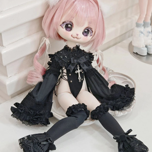 imomodoll corvus 1/4 カスタムヘッド アイ ピアス付き 難あり クール