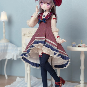 1/4ドールヘッド imomodoll MIKO カスタムヘッド セミホワイト肌＋