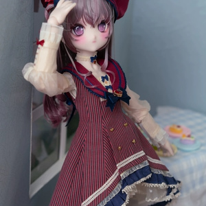 1/4ドールヘッド imomodoll MIKO カスタムヘッド セミホワイト肌＋
