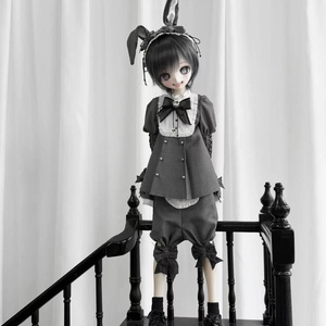 1/4ドールヘッド imomodoll MIKO カスタムヘッド セミホワイト肌＋
