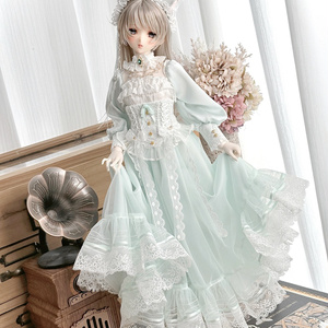 1/4ドールヘッド imomodoll MIKO カスタムヘッド セミホワイト肌＋