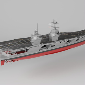 あさひ型護衛艦 3Dモデルセット ver1.0A(Unityゲーム向け/VRC可