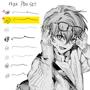 rkgk PEN SET