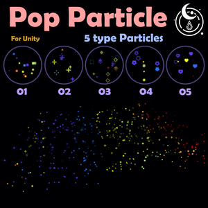 [Unity/VRC]_PopParticle