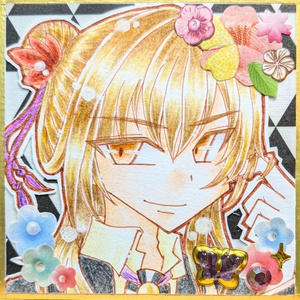 Nさま専用（原画）碧空の泉【SMサイズ／水彩画／#2117】 cherryさま専用3月（原画）一本桜が見える風景【SMサイズ