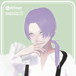 【紫乃専用】センター分けローポニー【FREE】