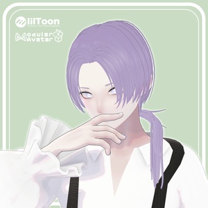 【紫乃専用】センター分けローポニー【FREE】