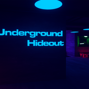 VRChat Home World - Underground Hideout