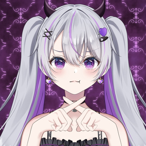 【Vtuber素材】バツを作る手