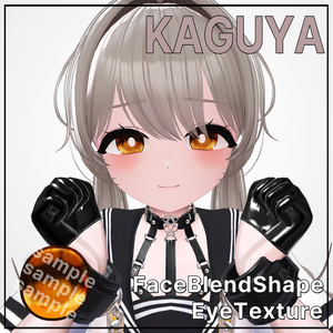 🤎 輝夜 / Kaguya 🤎 目テクスチャ & ブレンドシェイプ Eye Texture & BlendShape -Gakusei-