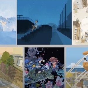 ATMOSPHERE’S SKETCHBOOK 1 2 米山舞 atmosphere 米山舞 tarou2 岩崎将大 ATMOSPHERE'S SKETCHBOOK 2
