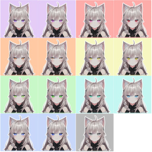 【Shinano対応】Vivid Eye Texture【15Color】かんたんオッドアイ 缩略图 2