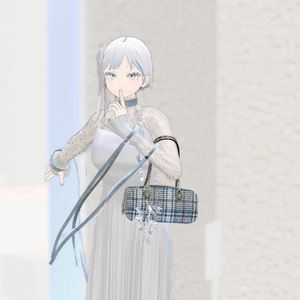 【先行販売】Tear Shell, Satchel｜肩掛けと手持ち切り替え可能なバッグ、VRChat対応