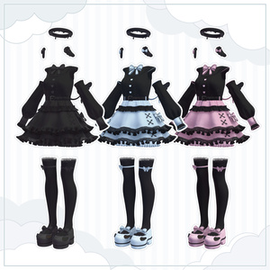 🤍Angelic Lolita〖23アバター対応〗🩵 缩略图 8