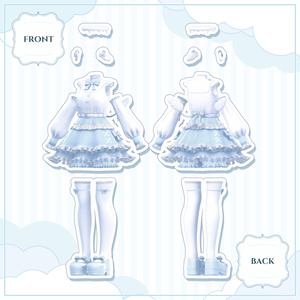 🤍Angelic Lolita〖23アバター対応〗🩵 缩略图 3