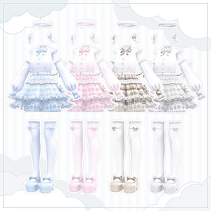 🤍Angelic Lolita〖23アバター対応〗🩵 缩略图 5