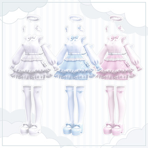 🤍Angelic Lolita〖23アバター対応〗🩵 缩略图 6
