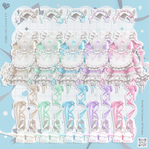 《SALE》🤍白凪館のリボンフリルメイド〖15アバター対応〗🩵 缩略图 9