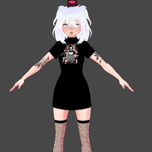 [Vroid Studio] Long shirts + socks (stockings)