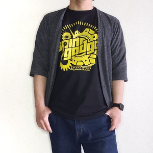 スピンギア スピンガジェットロゴTシャツ ブラック