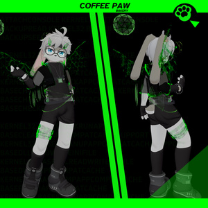 [30%OFF] Siah / サイア / 锡亚 [VRChat/VRM Avatar] [v1.7] - Coffeepaw Bakery ...