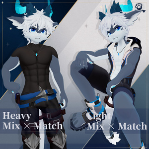 [30%OFF] Siah / サイア / 锡亚 [VRChat/VRM Avatar] [v1.7] - Coffeepaw Bakery ...