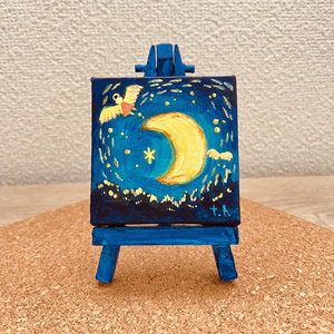 Angels Dancing at Night (Mini Art)