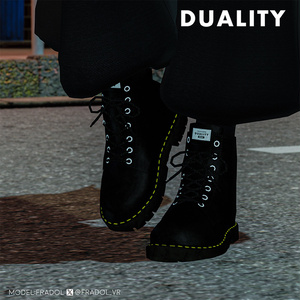 【ブーツ】HIGH-SOLE BOOTS【VRC】#duality_booth 缩略图 11