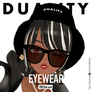 【眼鏡･サングラス】EYEWEAR 【VRC】#duality_booth 缩略图 8