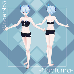 Nocturna -ノクターナ-【オリジナル3Dモデル】#Nocturna3D 缩略图 6