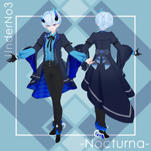 Nocturna -ノクターナ-【オリジナル3Dモデル】#Nocturna3D 缩略图 5
