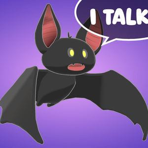 Flying Bat 3D TTS Pet