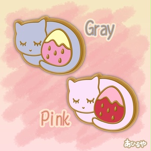ねこブローチ🐱🍓 缩略图 3