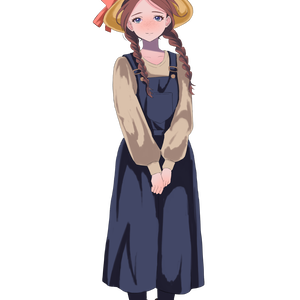 農家 少女 立ち絵