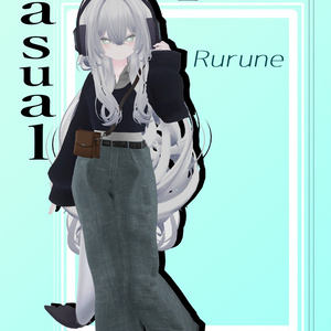 『クロップドカジュアル』【6アバター対応】VRChat想定衣装 缩略图 2