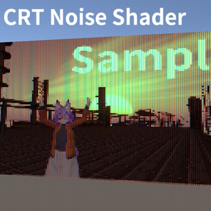 【無料】CRT Noise Shader